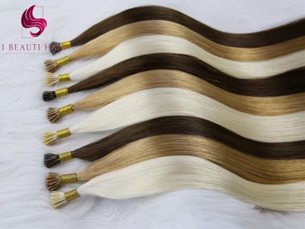 I Tip Hair Extension Double drawn Factory wholesale - Image 4