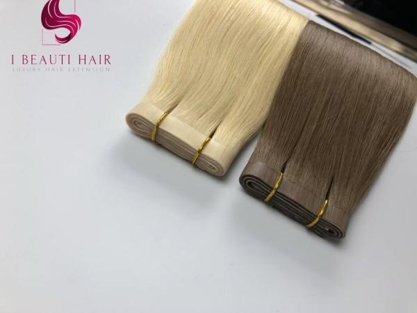 PU Weft Hair Extension Double Drawn - 图片 2