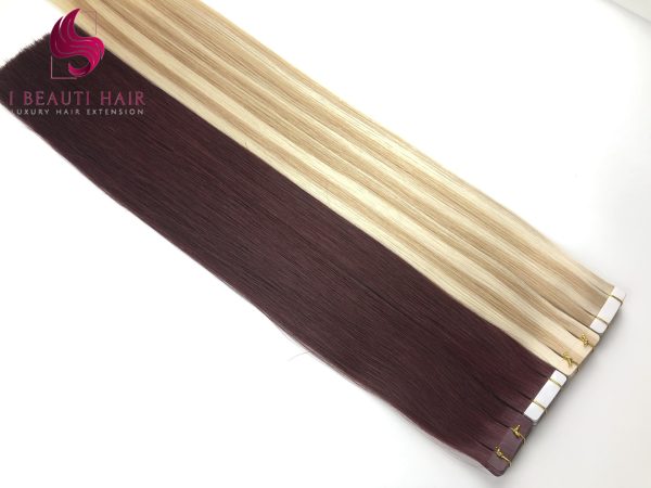 Tape in Hair Extension Double Drawn 100g/40pieces - 图片 2