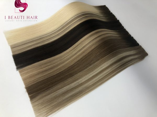 Genius weft Double Drawn European Cuticle Genius Weft Hair Extension