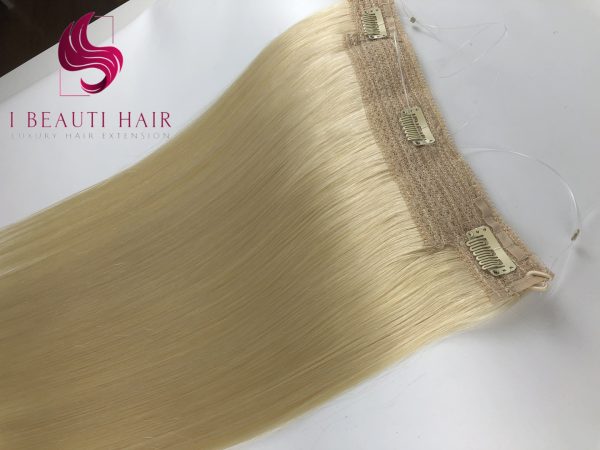 Halo Hair Extension Double Drawn Hair factory wholesale - 图片 3