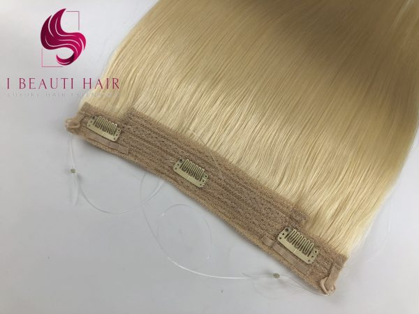 Halo Hair Extension Double Drawn Hair factory wholesale - 图片 4