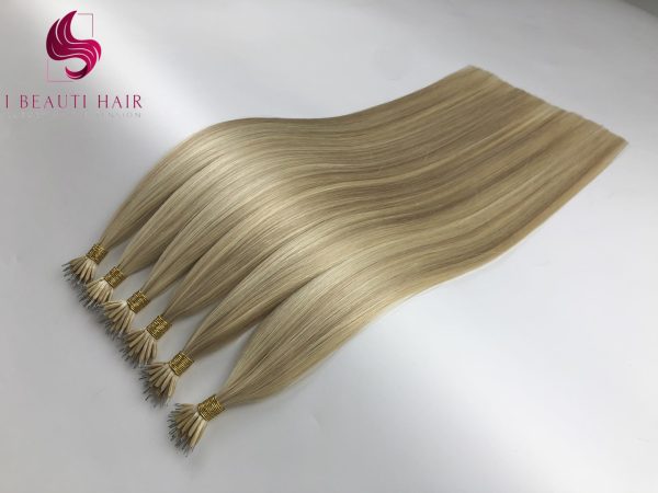 Nano Ring Hair extension 1g each strand Double drawn Pre-bonded hair - 图片 8