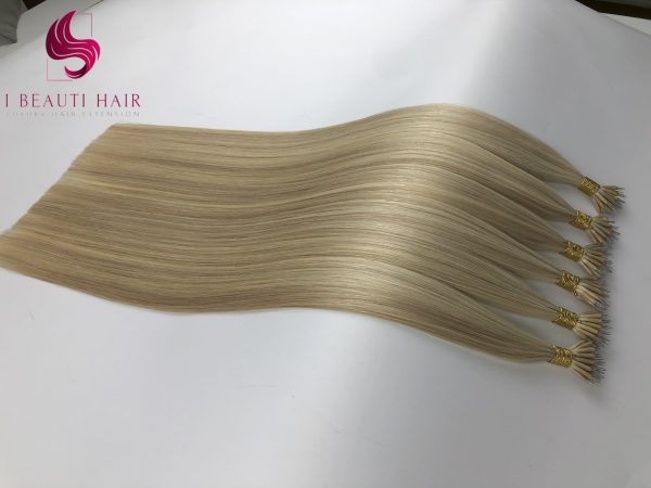 Nano Ring Hair extension 1g each strand Double drawn Pre-bonded hair - 图片 7