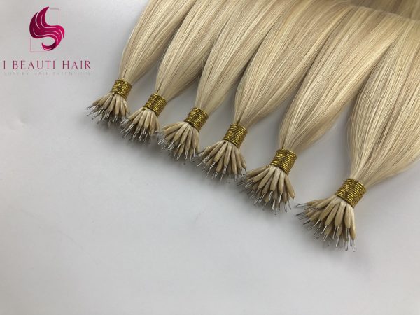 Nano Ring Hair extension 1g each strand Double drawn Pre-bonded hair - 图片 4