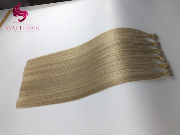 Nano Ring Hair extension 1g each strand Double drawn Pre-bonded hair - 图片 5