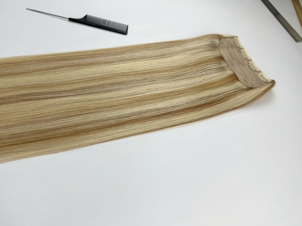 One piece Clip in Hair Extension Double Drawn Hair factory