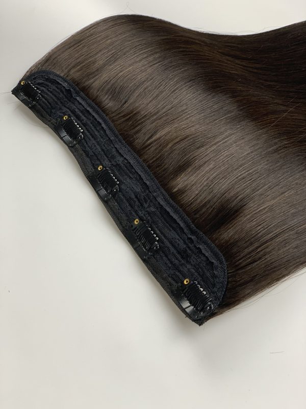 One piece Clip in Hair Extension #4 Double Drawn Hair factory wholesale