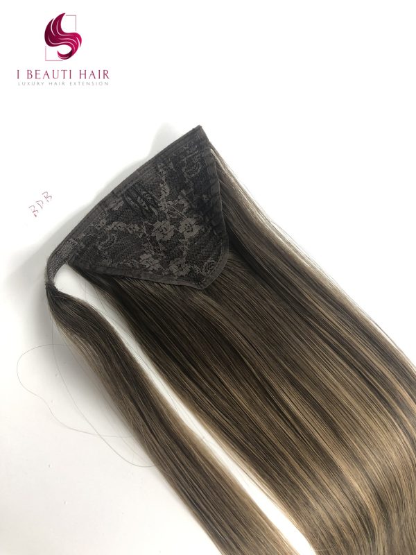 Ponytail Hair Extension Double Drawn Hair factory