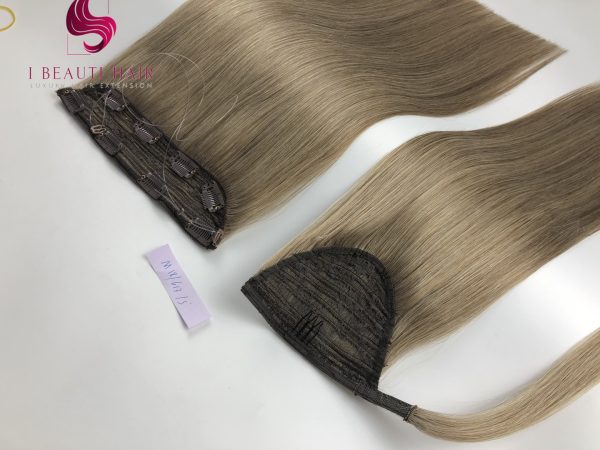 Ponytail Hair Extension Double Drawn Hair factory - 图片 2